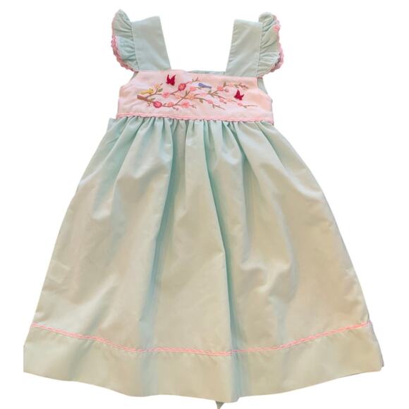 Sweet Dreams Embroidered Mint dress NWOT size 24 mo - Picture 1 of 3